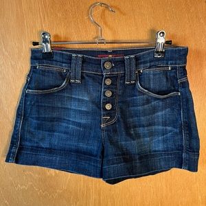 7 FOR ALL MANKIND womens denim shorts